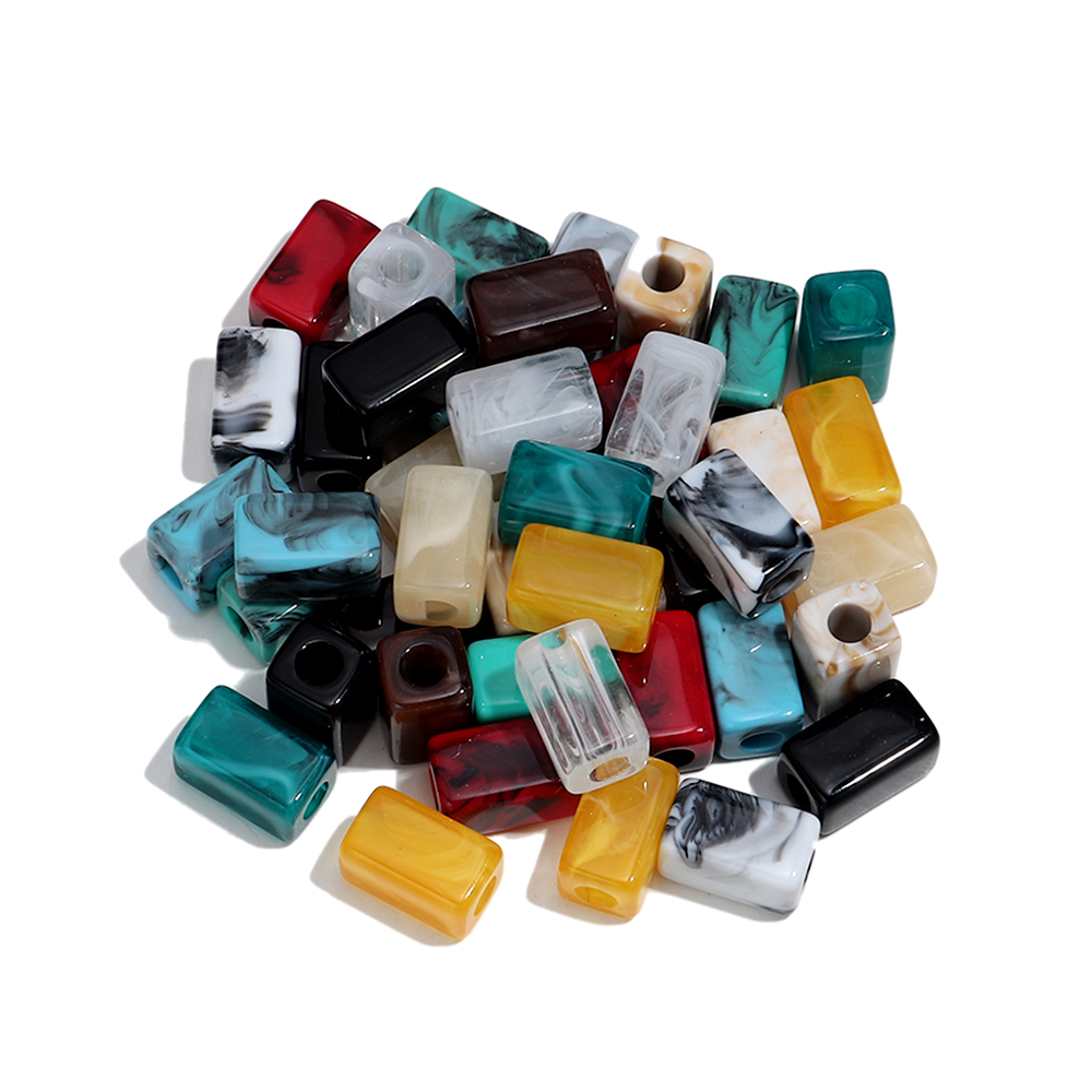 Vintage Collectible Marbles - 20 adet Mermer Renkli Reçine Geometrik
