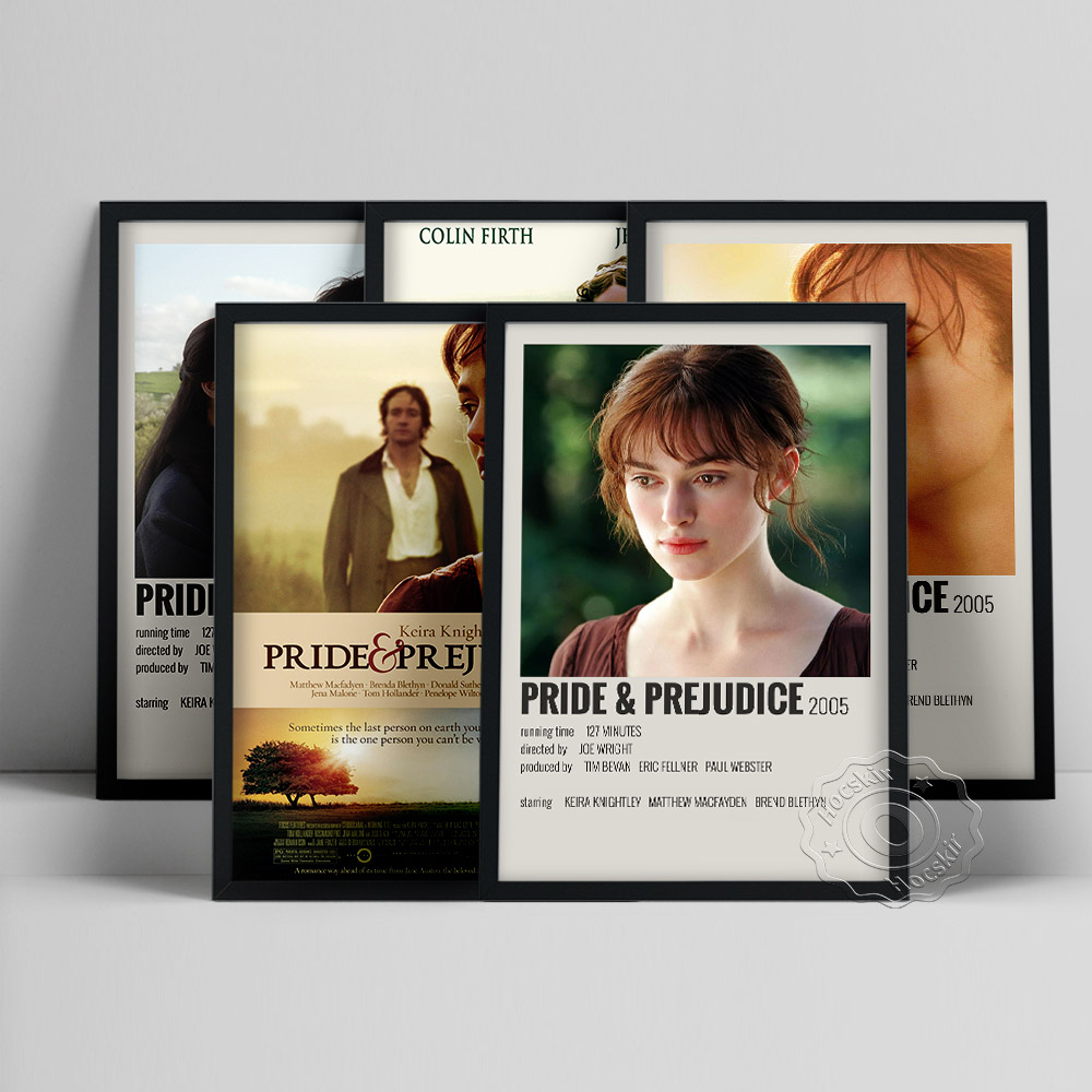 Vintage And Collectible Books - Gurur ve Önyargı Film Posteri, Jane