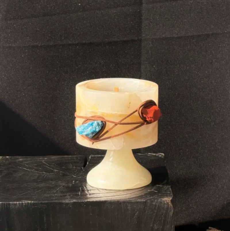 İskandinav Amber Yeşim Mumluk  - Vintage Collectible Marbles incelemesi ve fiyatı