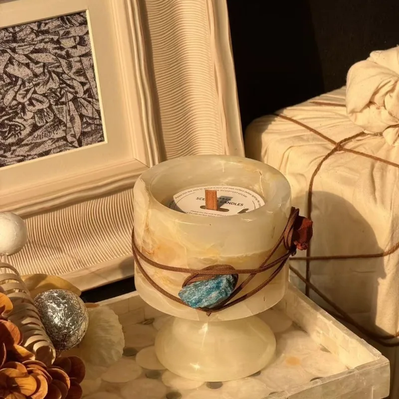 İskandinav Amber Yeşim Mumluk  - Vintage Collectible Marbles incelemesi ve fiyatı