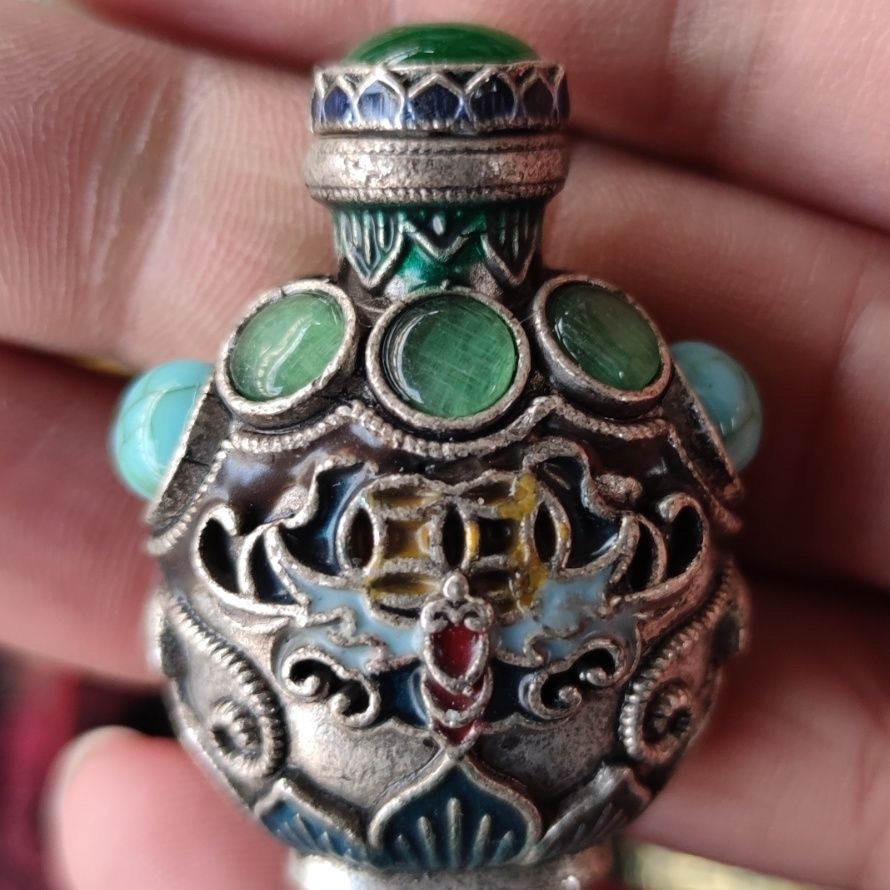 Vintage Emaye İşi Bronz Enfiye - Collectible Vintage Tools incelemesi ve fiyatı