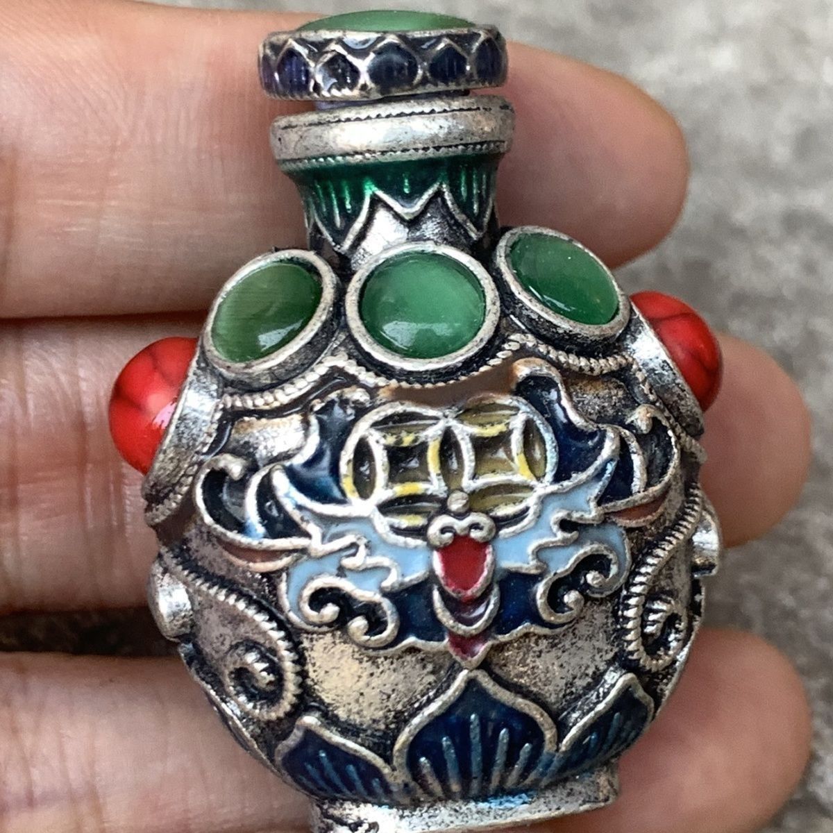 Vintage Emaye İşi Bronz Enfiye - Collectible Vintage Tools incelemesi ve fiyatı