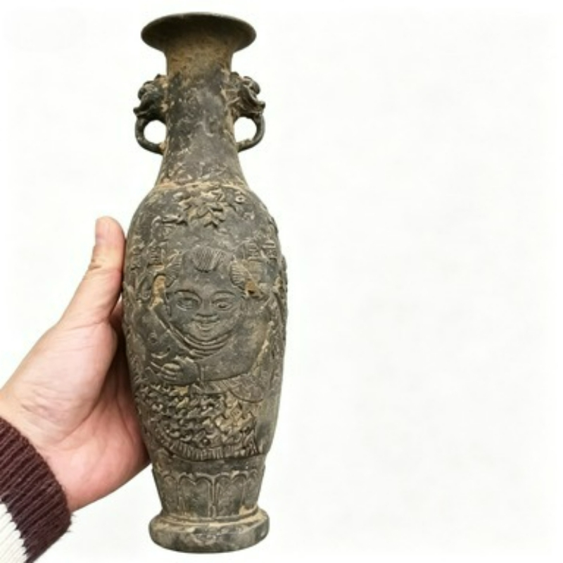 Bronz Koleksiyon Vazo Oymalı B - Collectible Vintage Tools incelemesi ve fiyatı