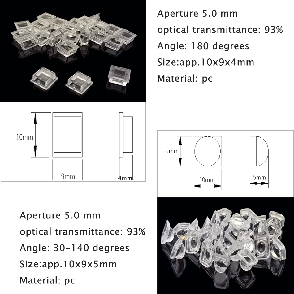 50 adet 5050 LED Lens reflektö - Darkroom Enlarger Lens incelemesi ve fiyatı
