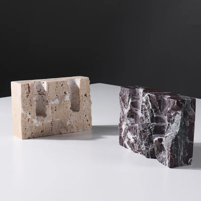 Doğal Mermer Taş Mumluk Vintag - Vintage Collectible Marbles incelemesi ve fiyatı