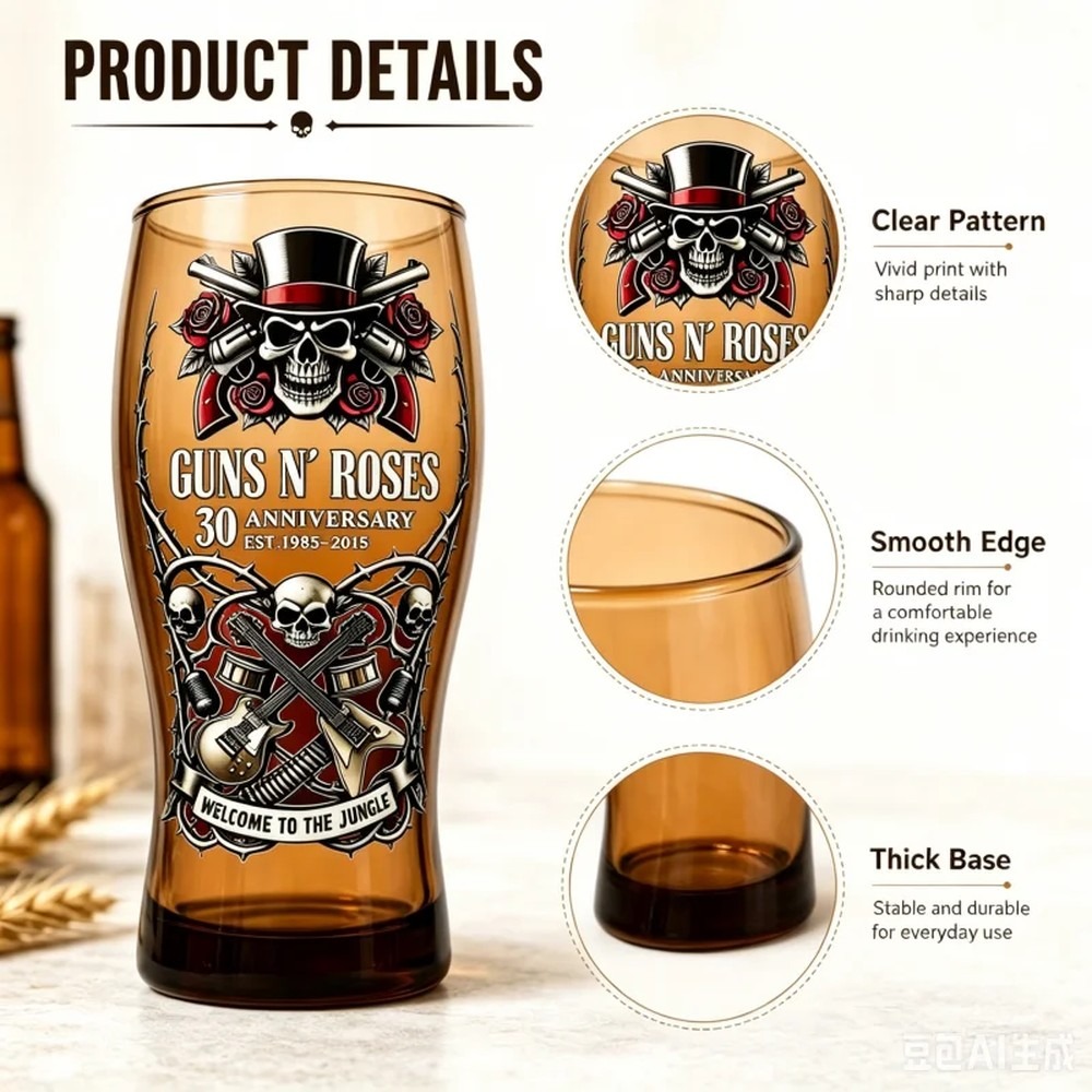 Guns N' Roses Anıt Bira Kupası - Vintage Collectible Guns incelemesi ve fiyatı