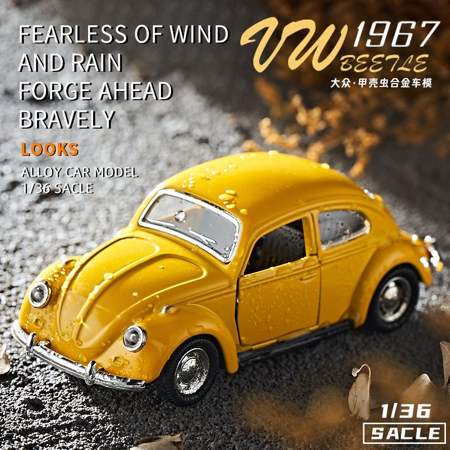 1:36 Beetle Klasik Vintage Ara - Vintage Collectible Hot Wheels incelemesi ve fiyatı
