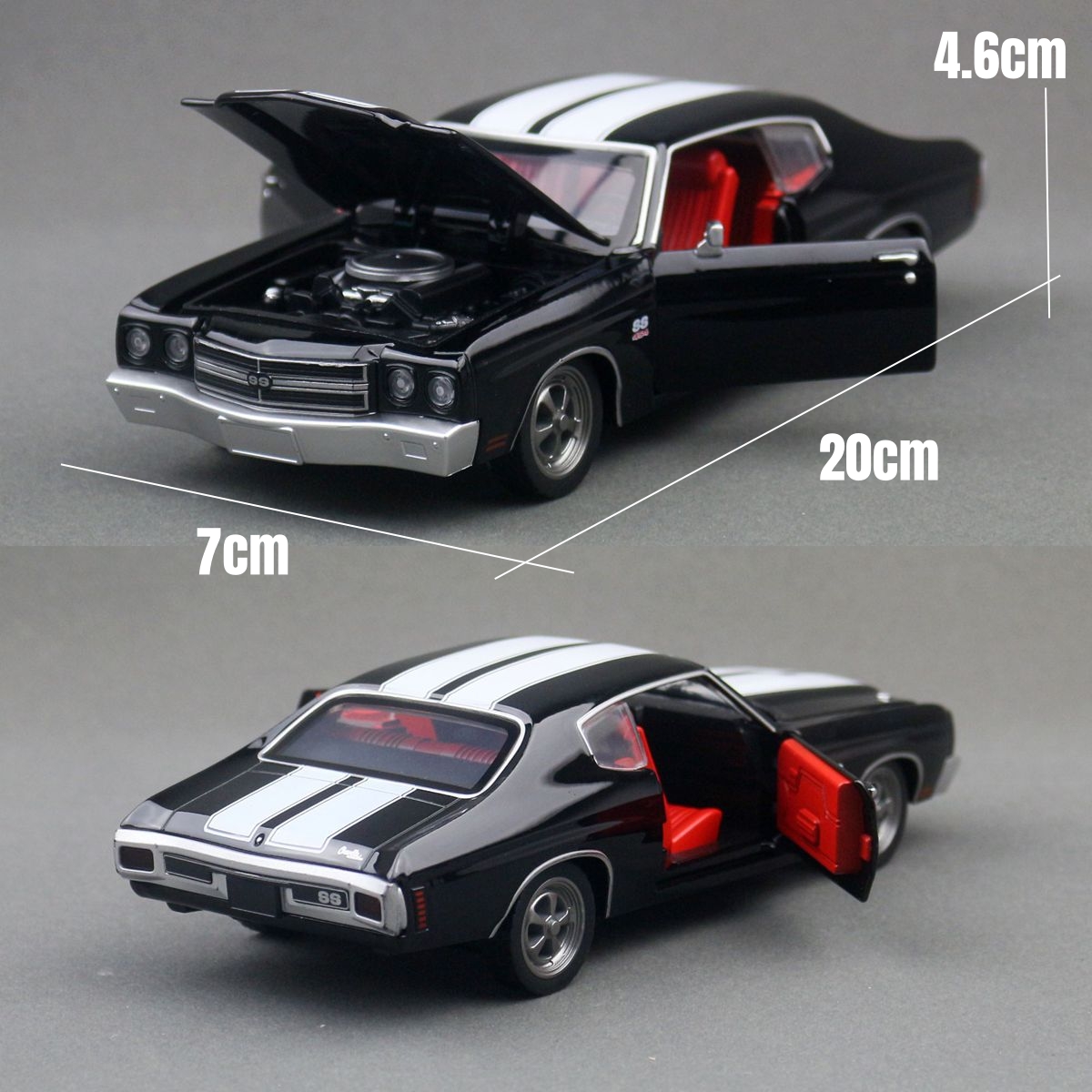 1/24 Chevrolet Chevelle 454 19 - Vintage And Collectible Toys incelemesi ve fiyatı